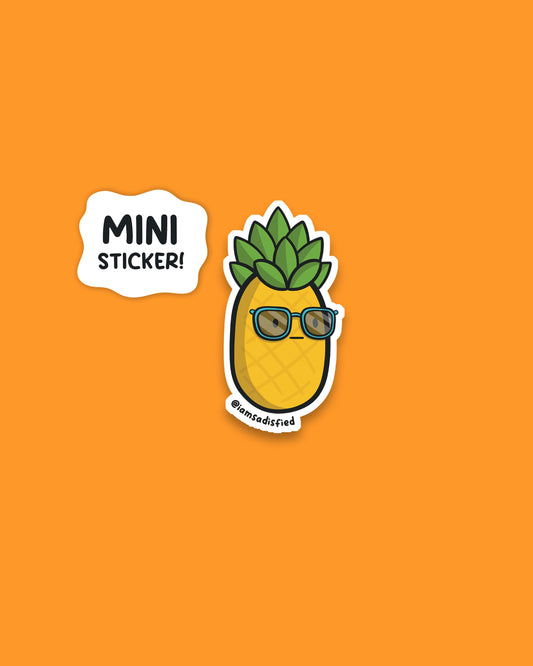 Pineapple Mini Sticker