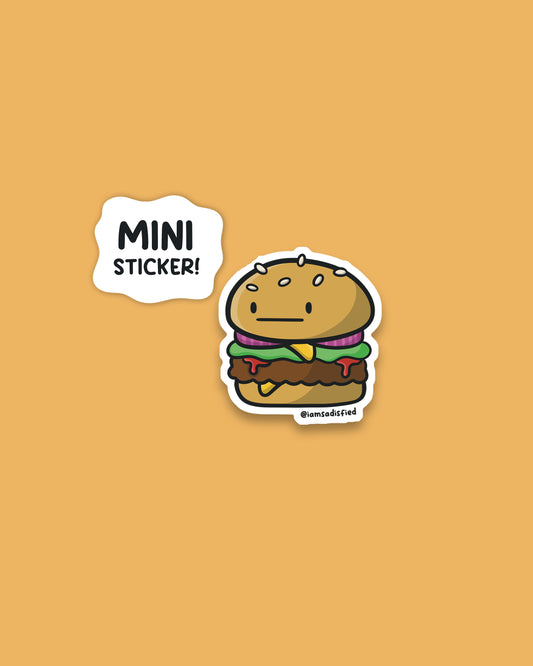 Burger Mini Sticker