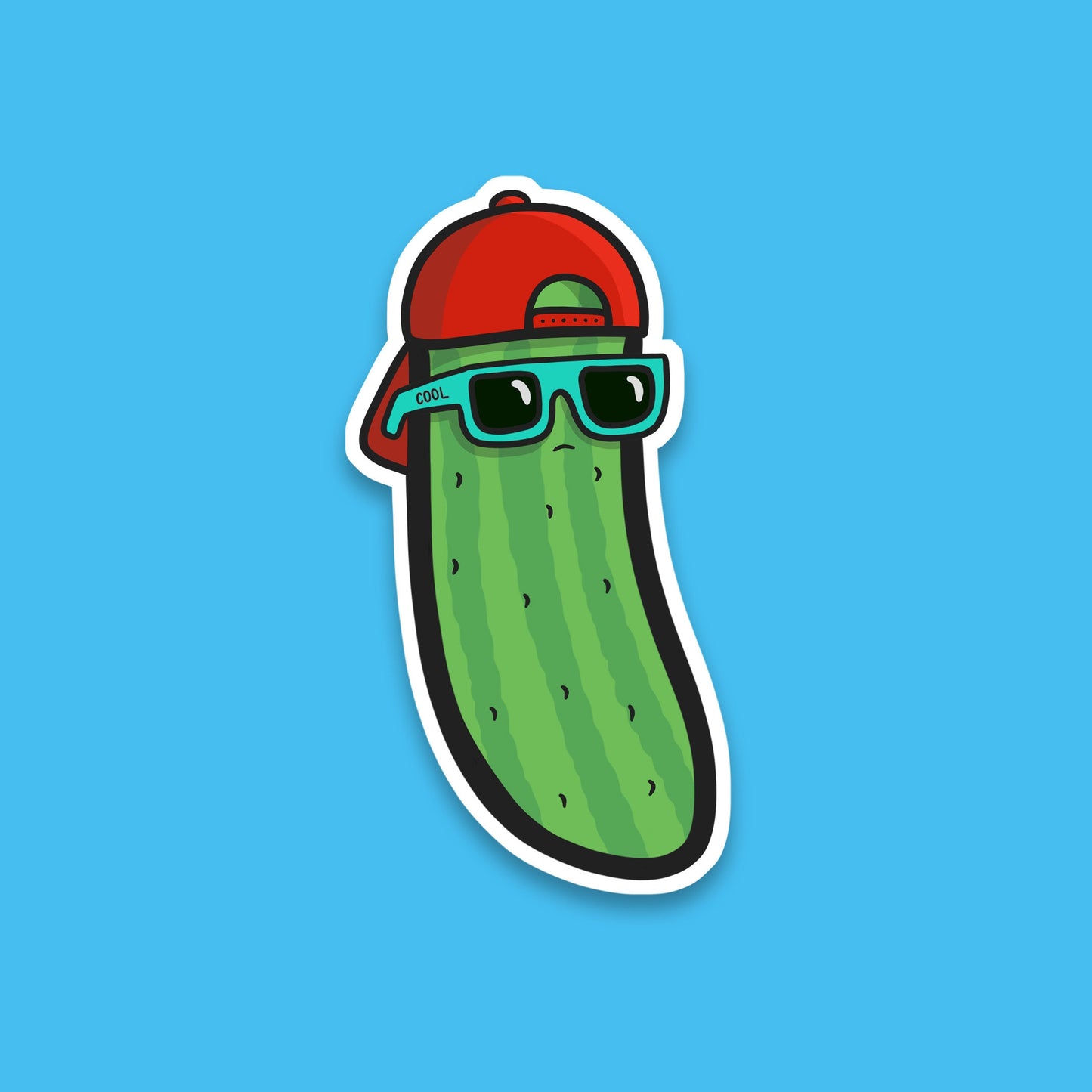 Coolcumber Sticker