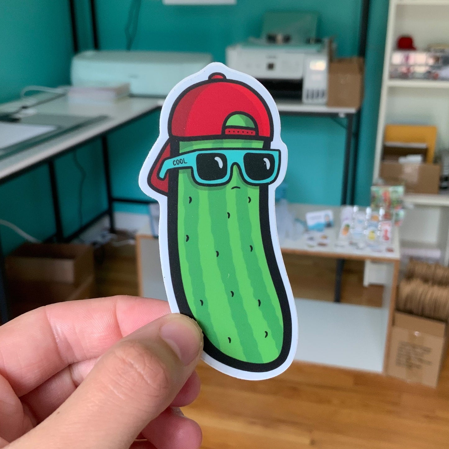 Coolcumber Sticker