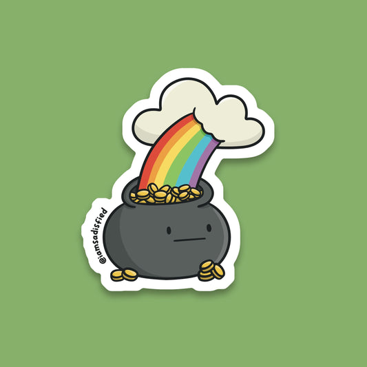 Pot o' Gold Sticker