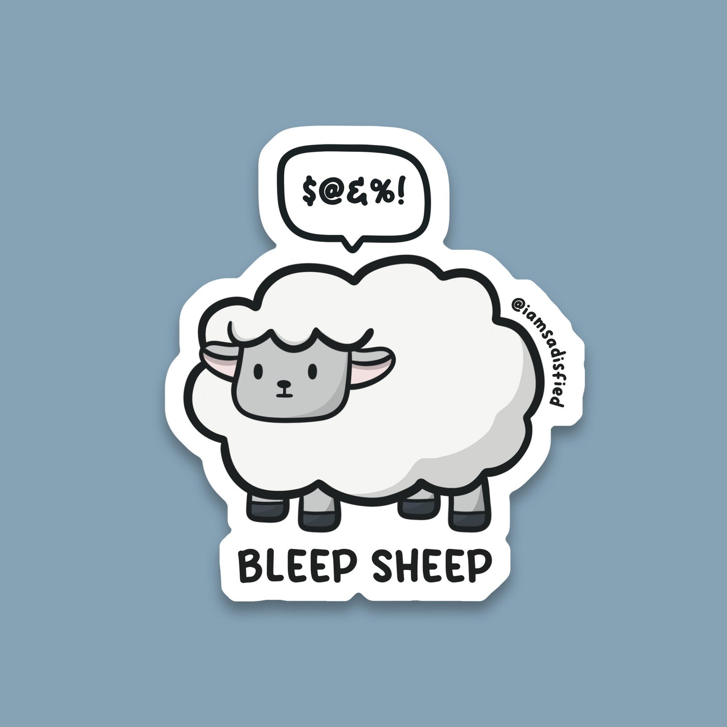 Bleep Sheep Sticker