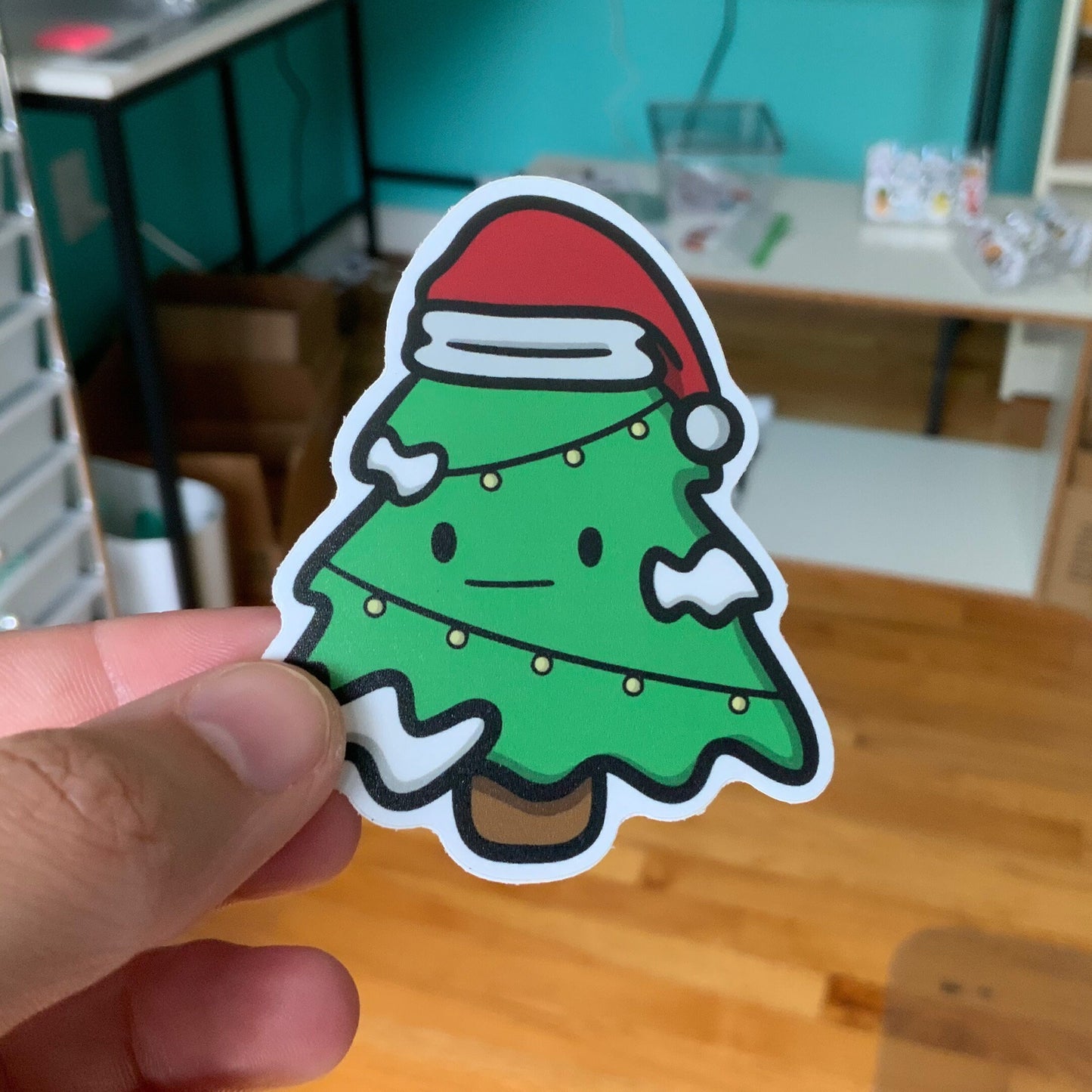 Christmas Tree Sticker