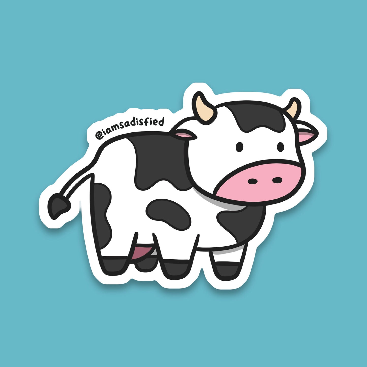 Cow Sticker