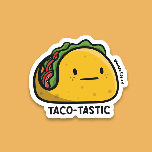 Taco-tastic Sticker