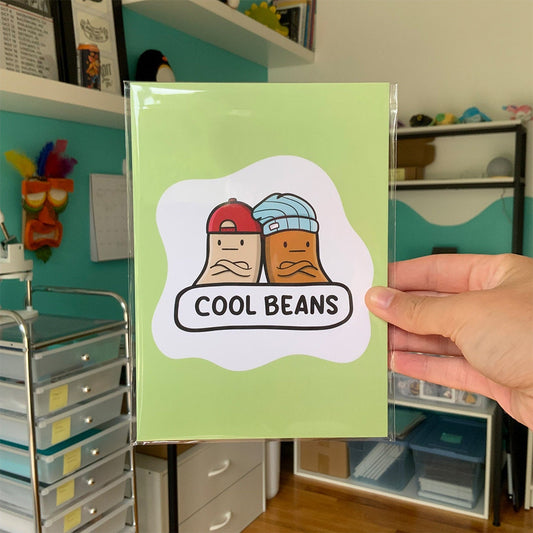 Cool Beans 5x7 Print