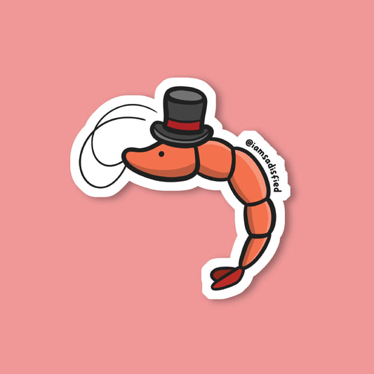 Fancy Shrimp Sticker