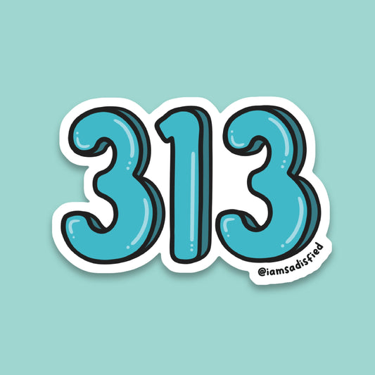 313 Sticker