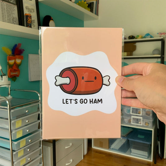 Let's Go Ham 5x7 Print