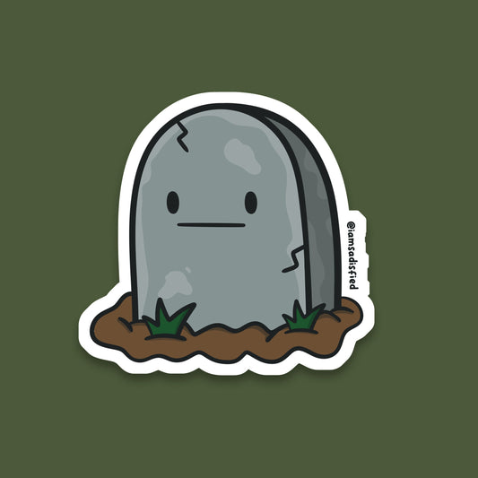 Gravestone Sticker