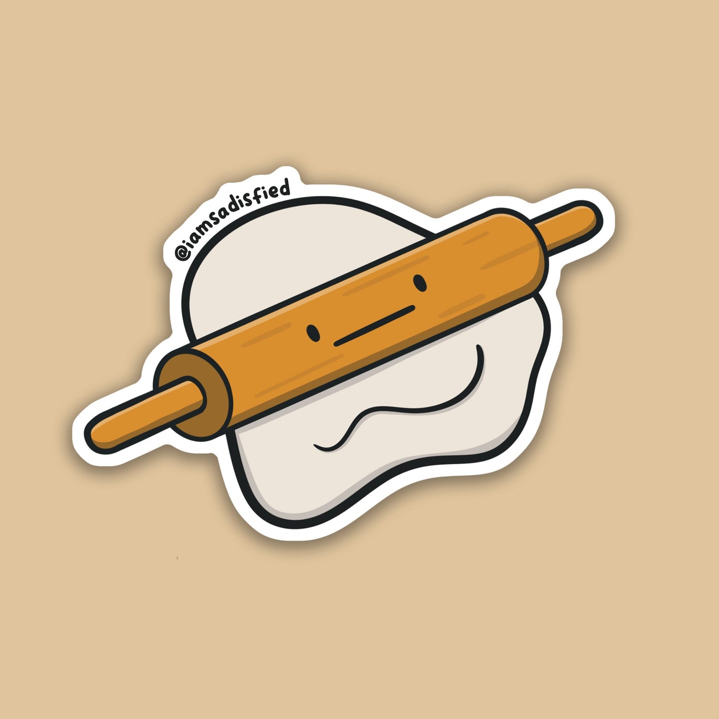 Rolling Pin Baking Sticker