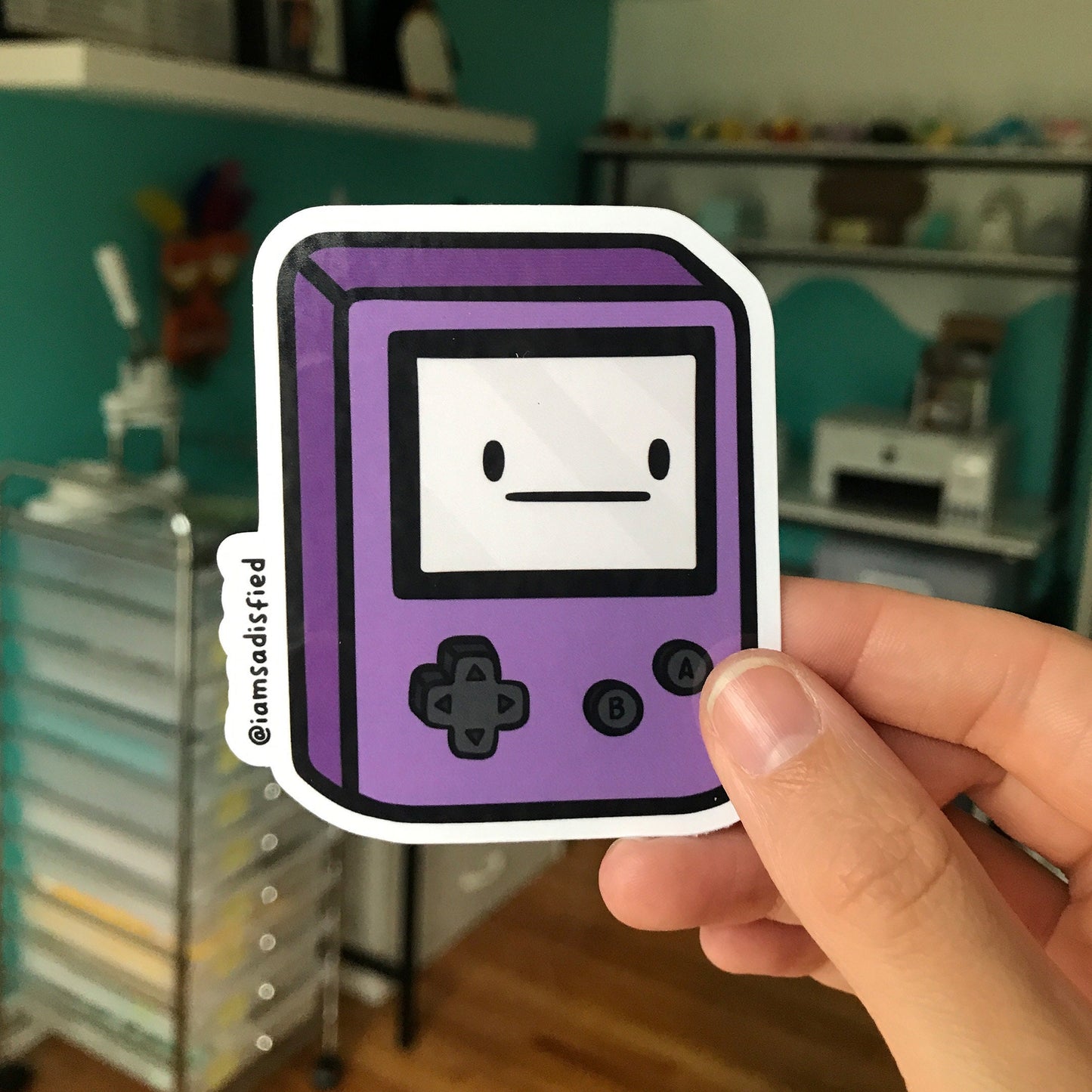 Handheld Game Console Color Sticker