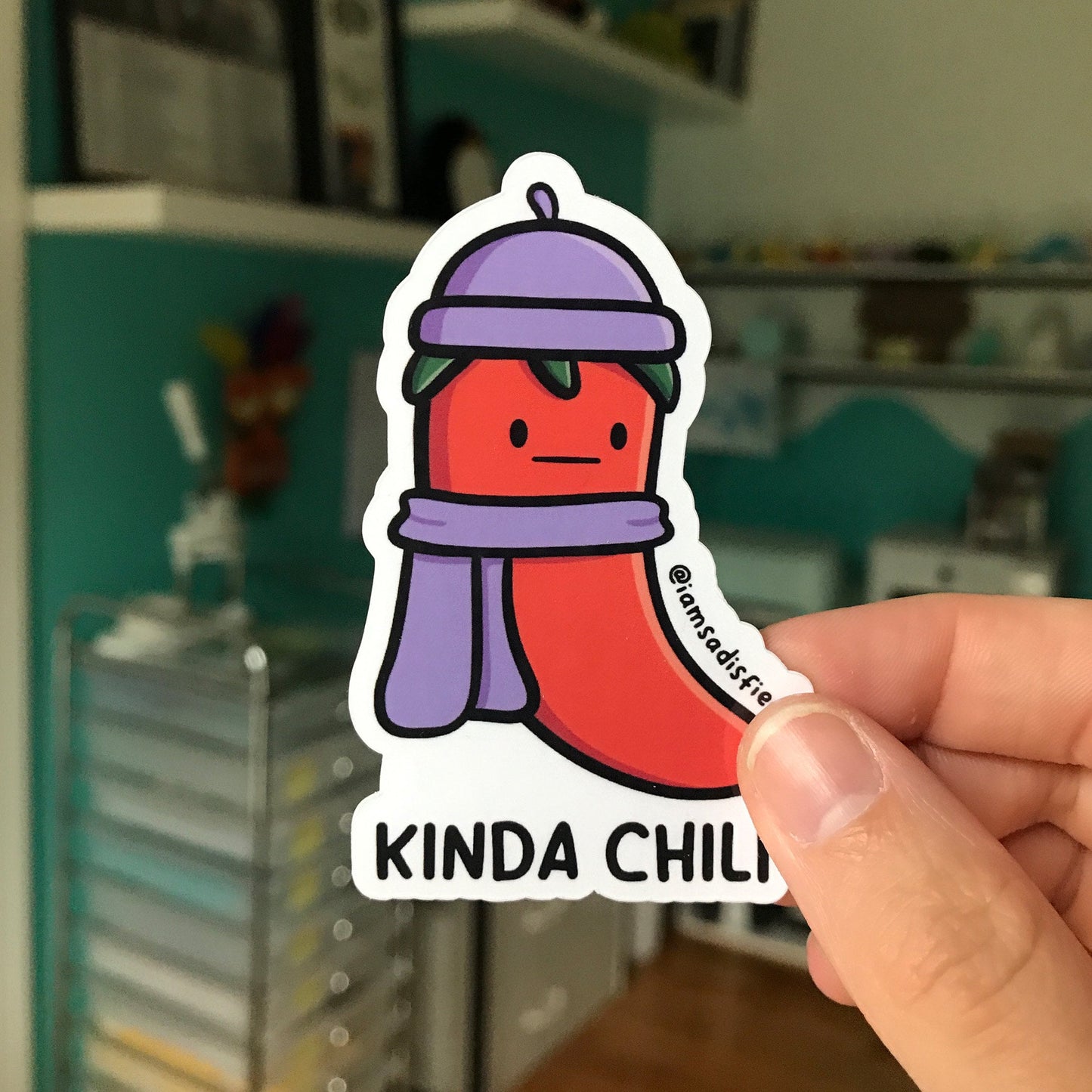 Kinda Chili Sticker