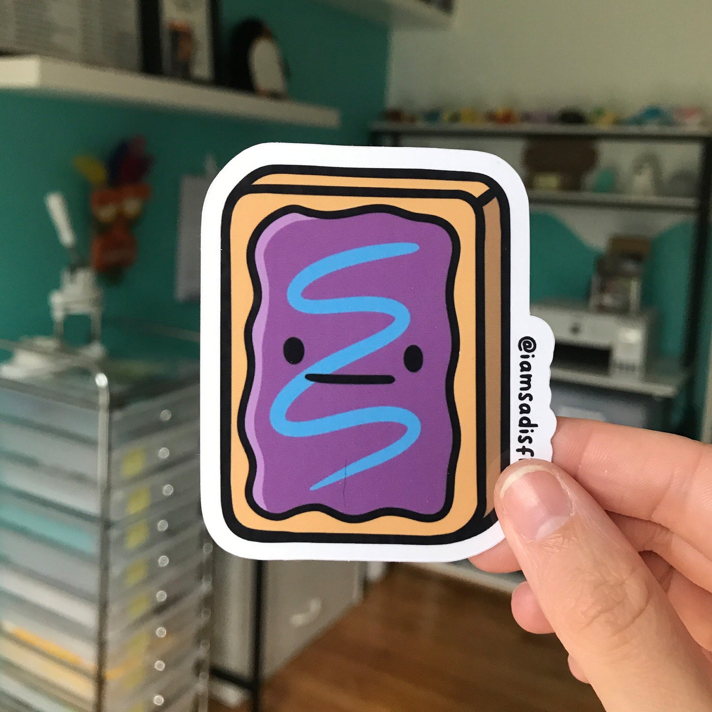 Wild Berry Pastry Sticker