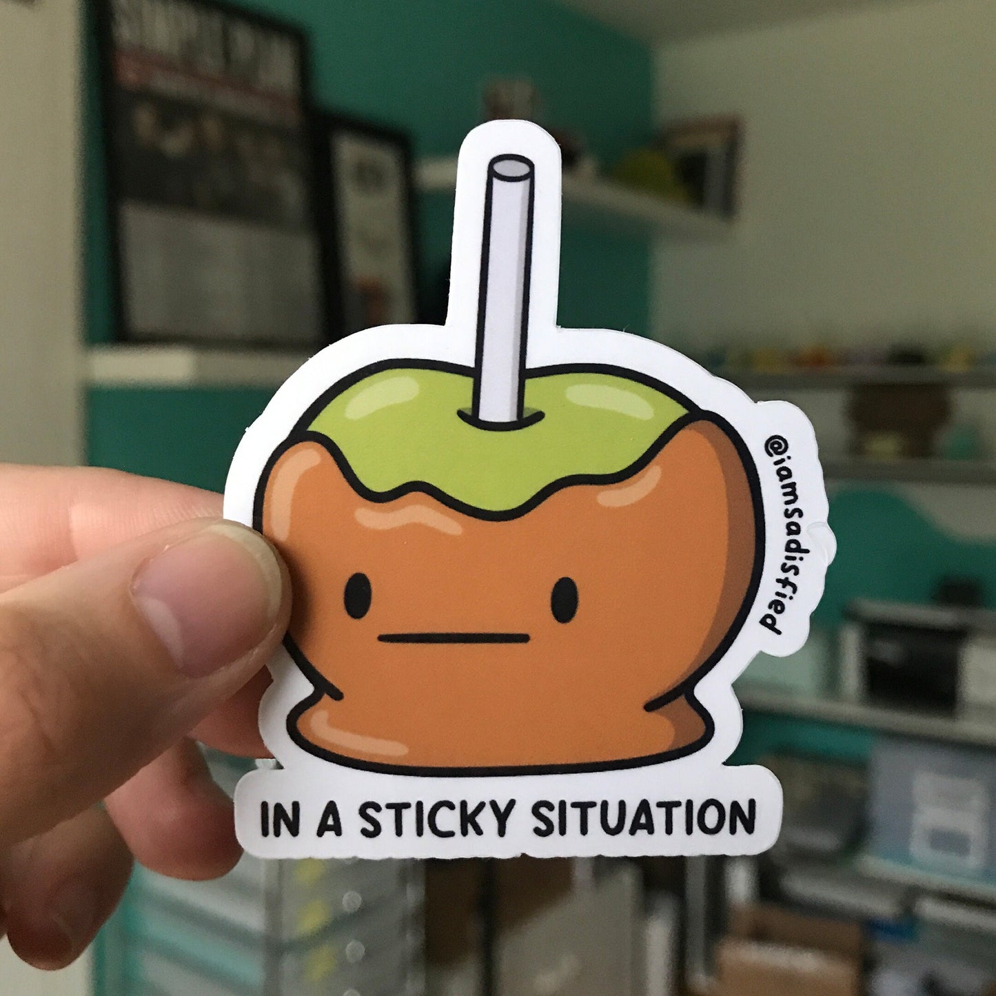 Sticky Situation Sticker