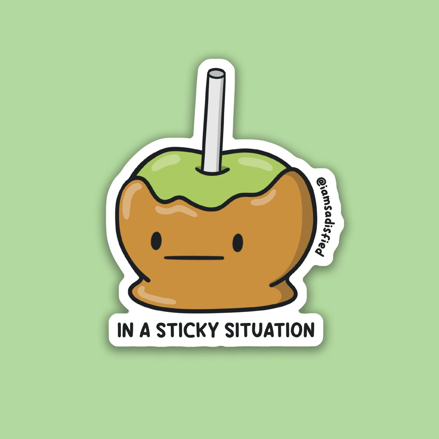 Sticky Situation Sticker