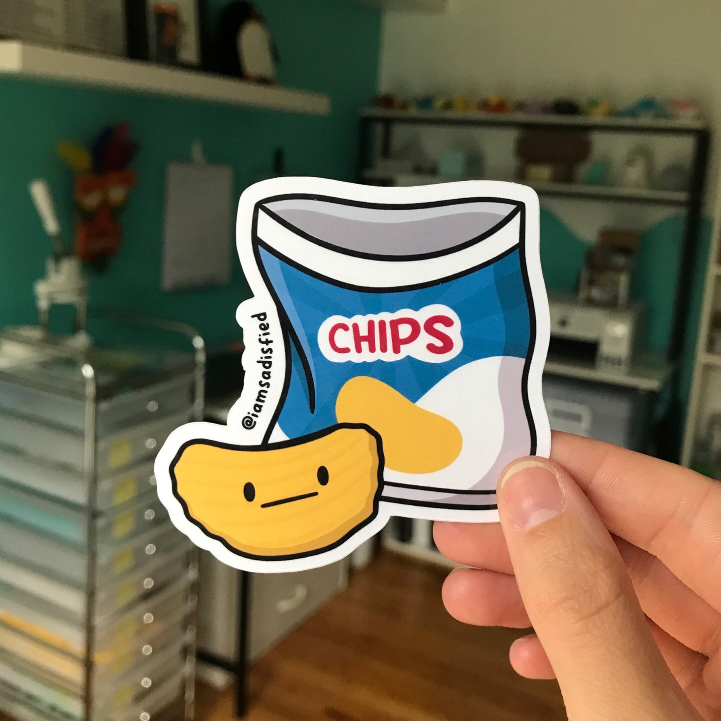 Chips Sticker