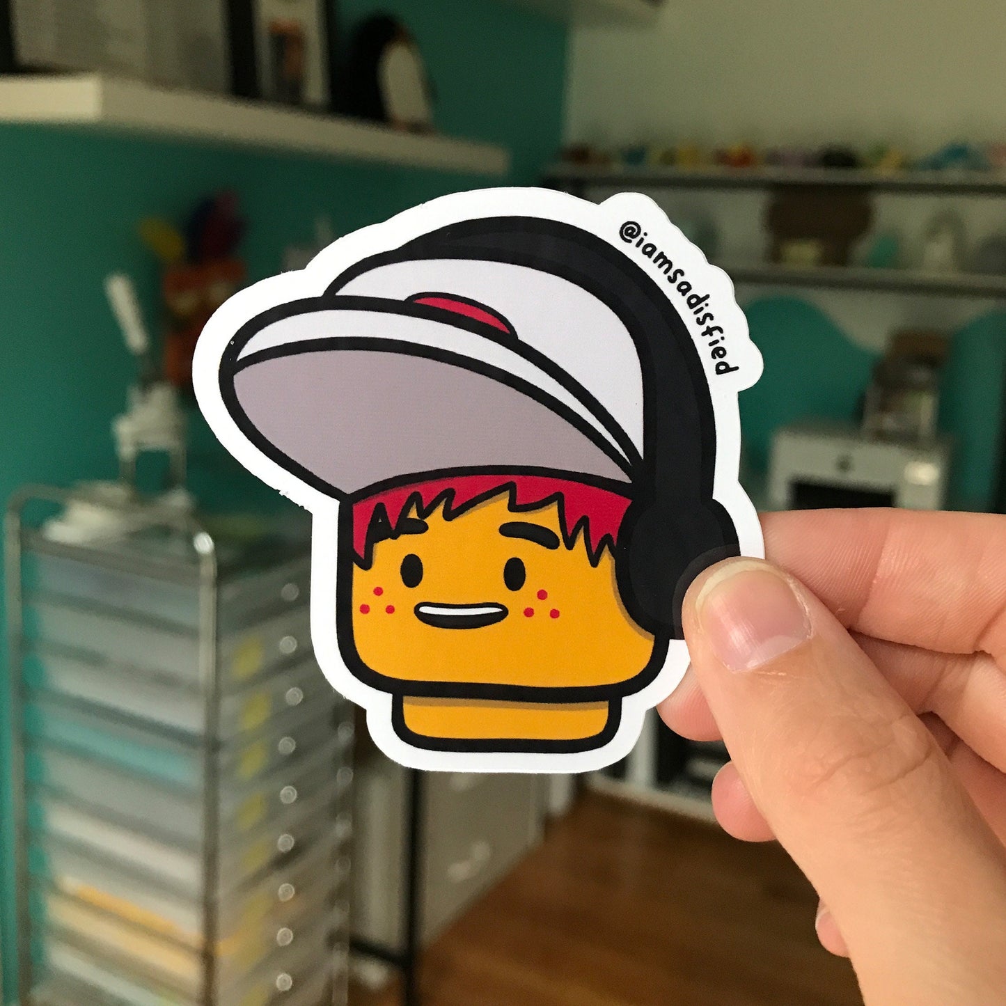 Pepper Roni Sticker