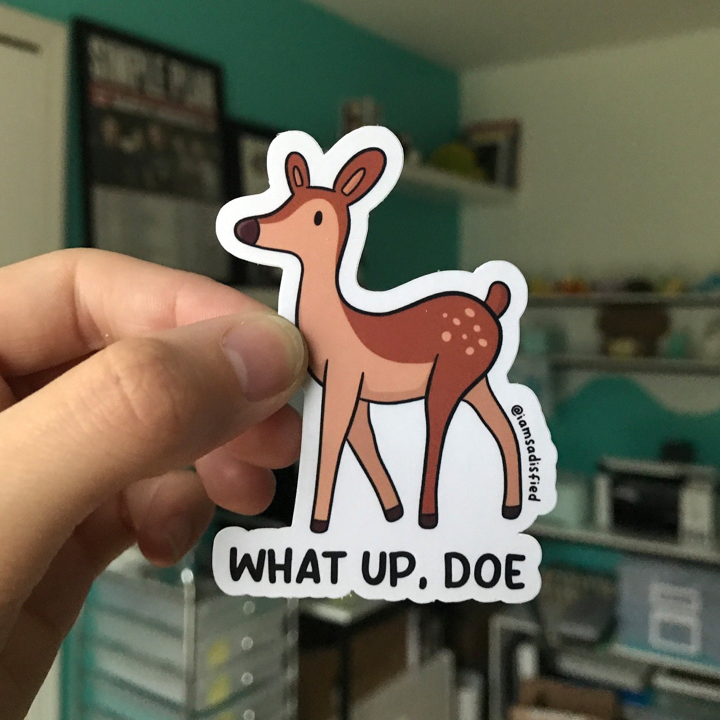 What Up, Doe Sticker