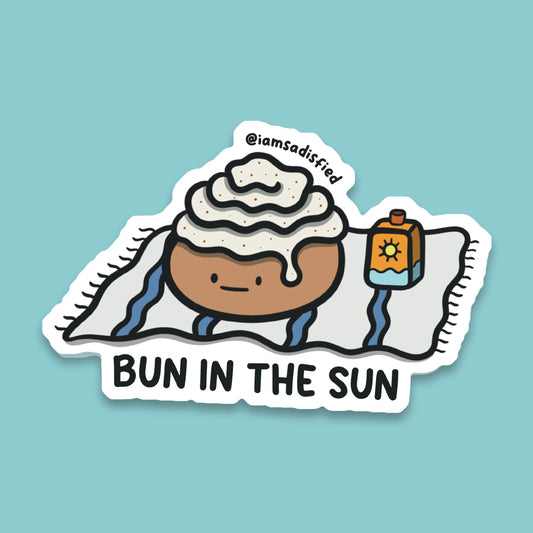 Bun In the Sun Sticker