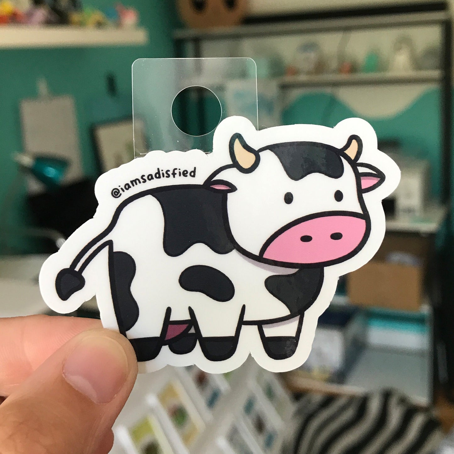 Cow Sticker