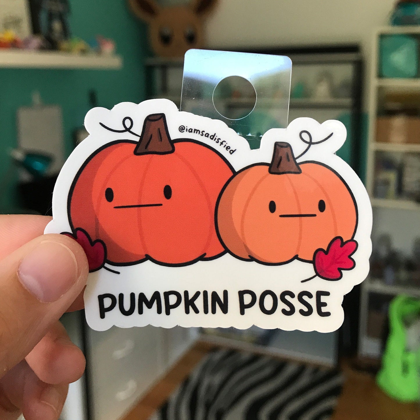 Pumpkin Posse Sticker