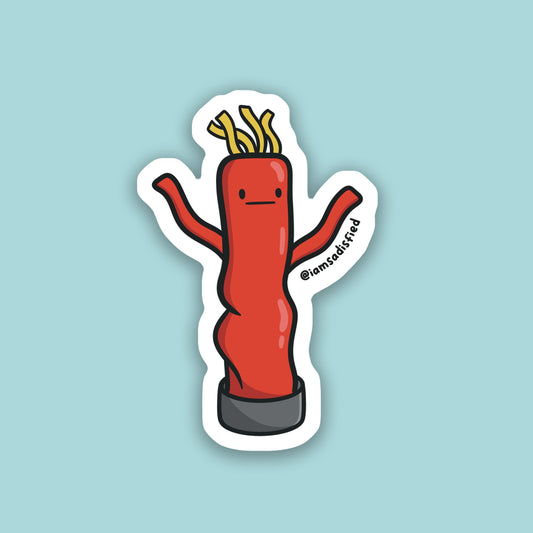 Tube Dude Sticker