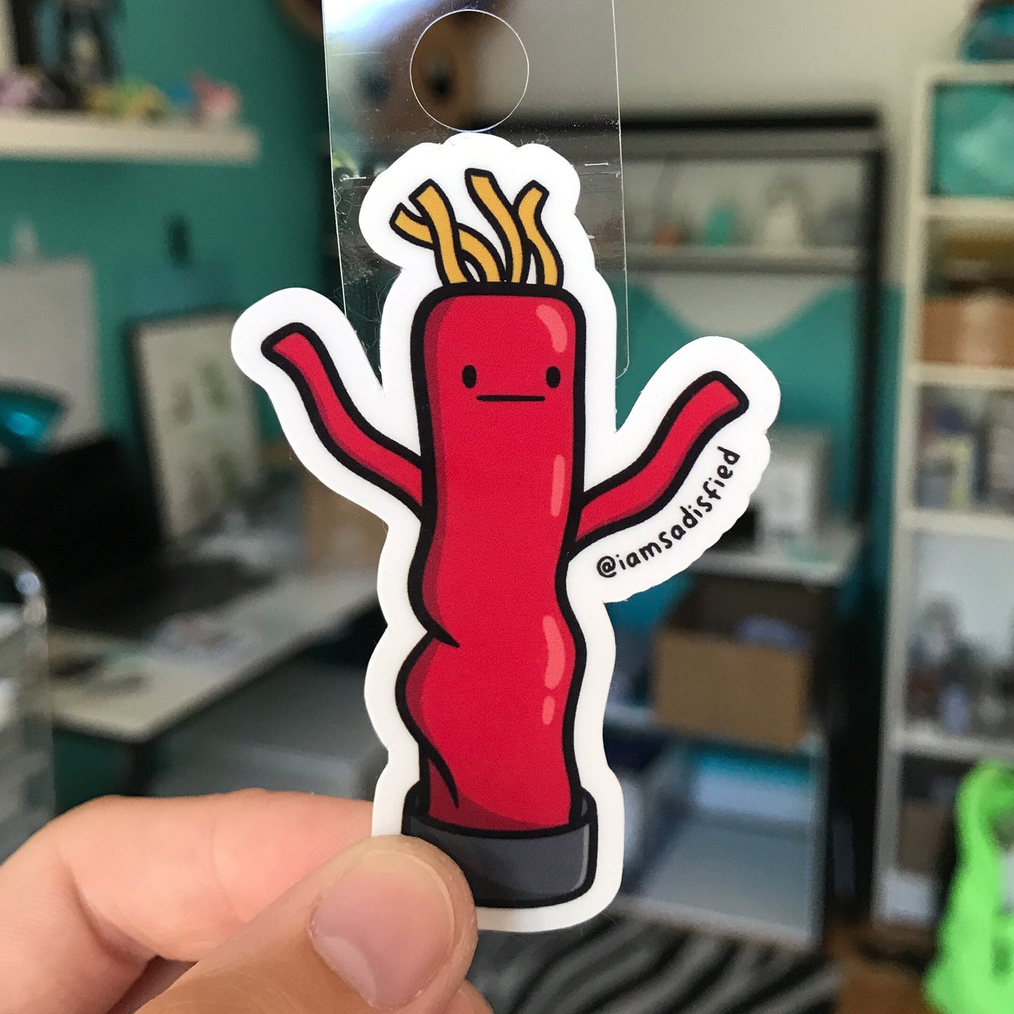 Tube Dude Sticker