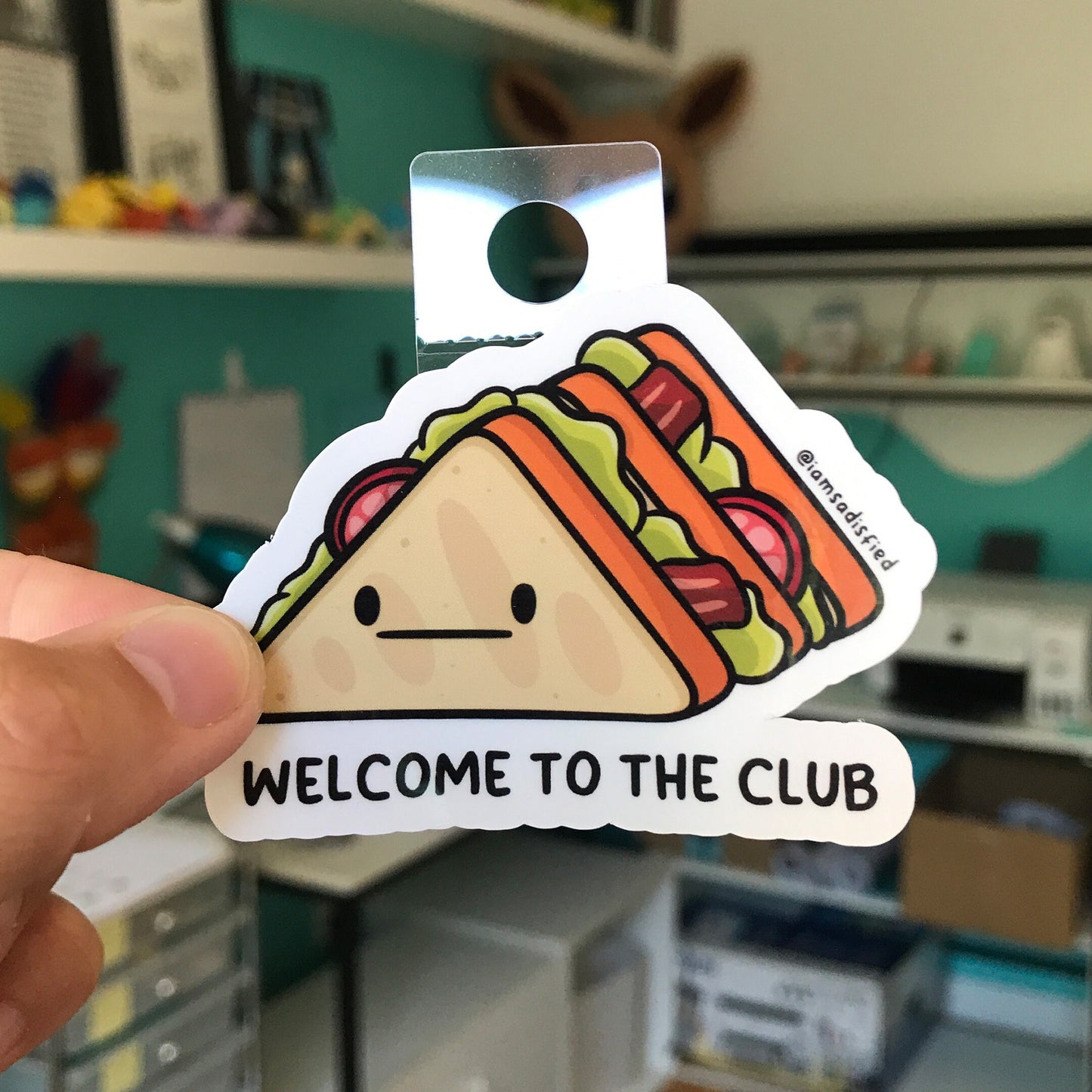 Welcome to the Club Sticker