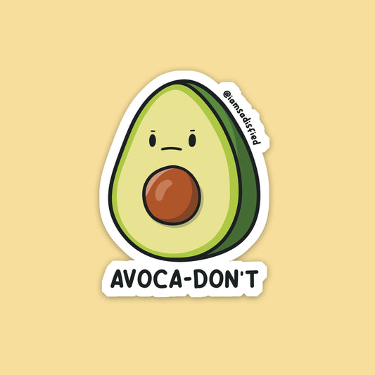 Avoca-don't Sticker