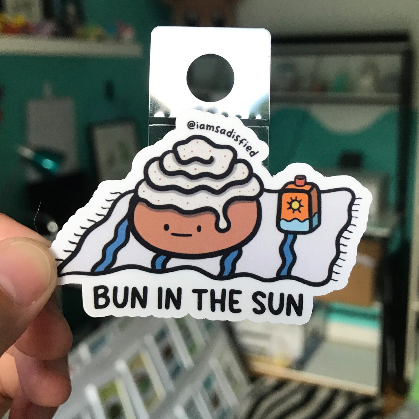 Bun In the Sun Sticker