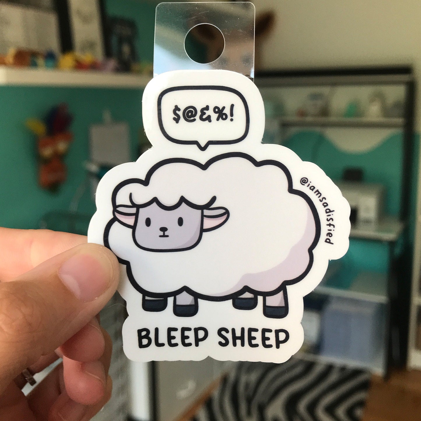 Bleep Sheep Sticker