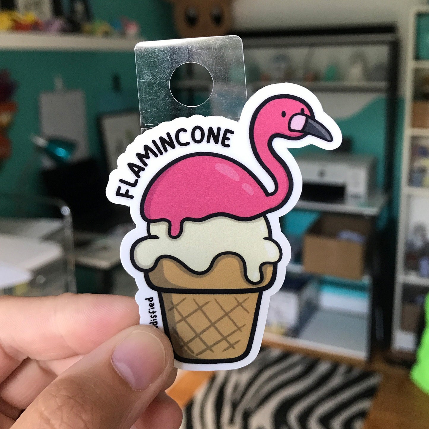 Flamincone Sticker