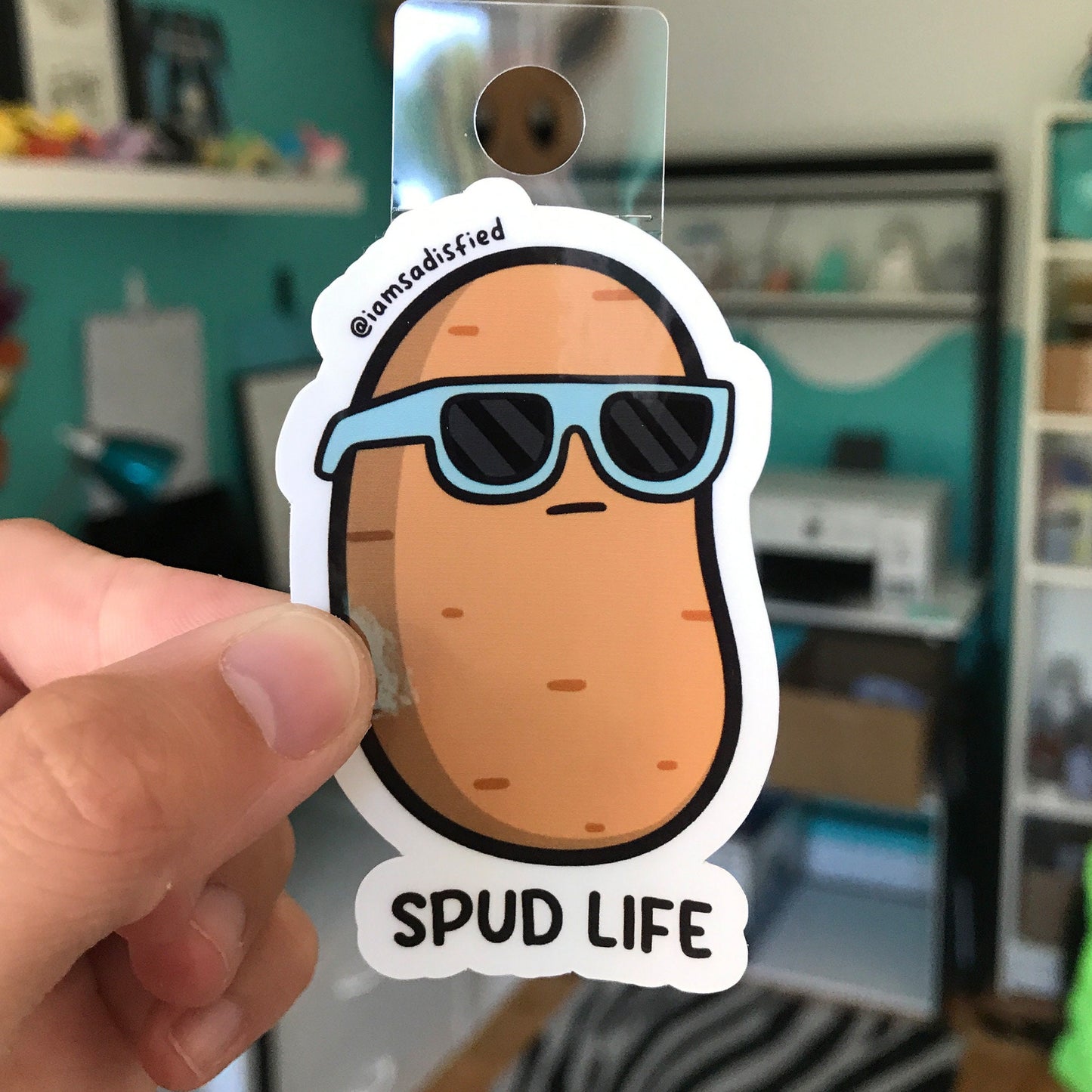 Spud Life Sticker