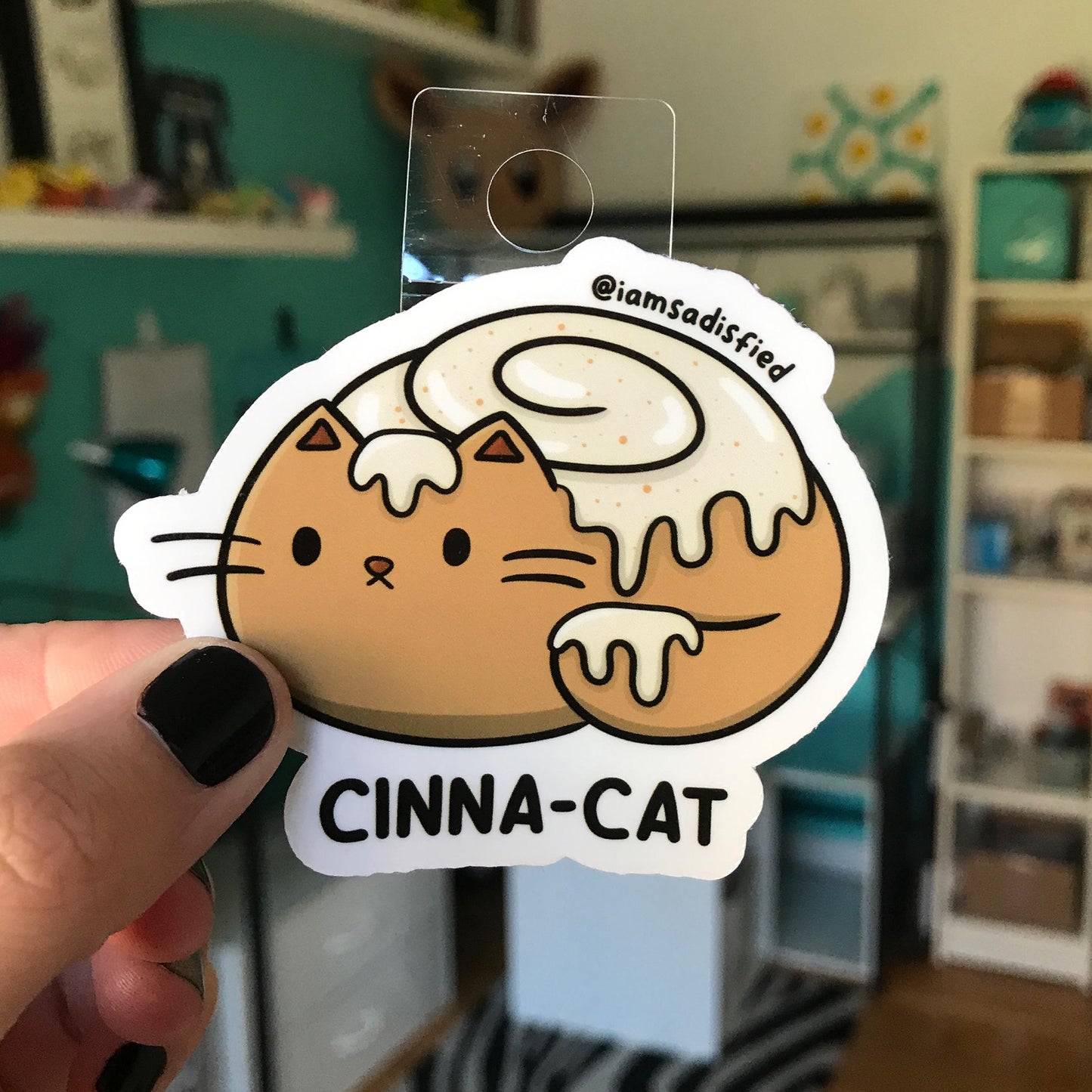 Cinna-cat Sticker