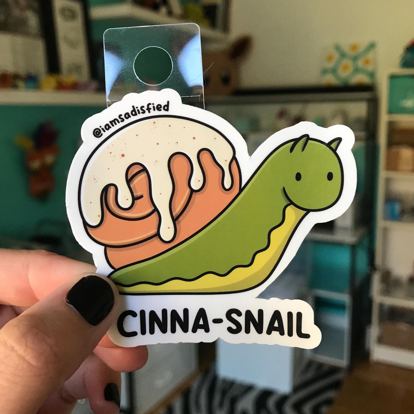 Cinna-snail Sticker