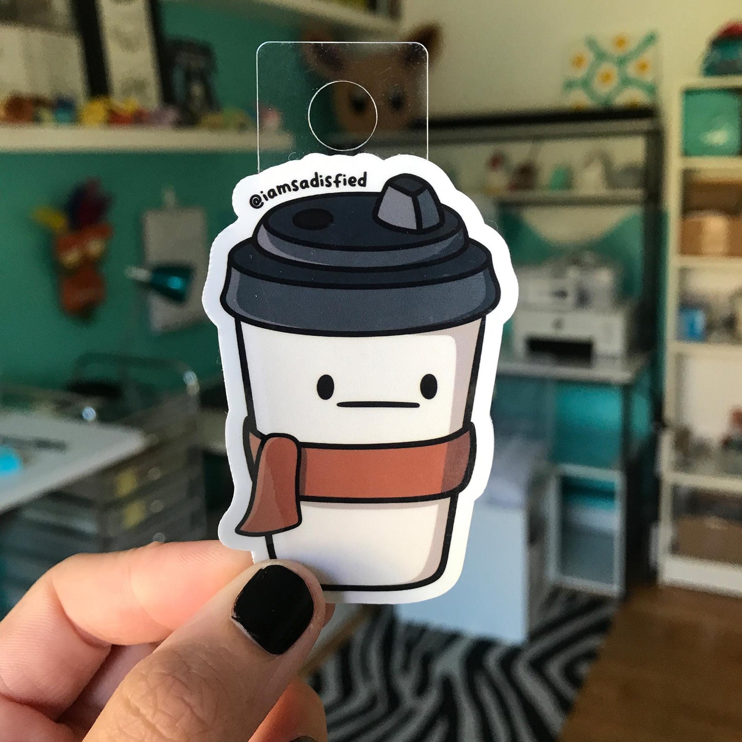 Coffee Cup Sticker