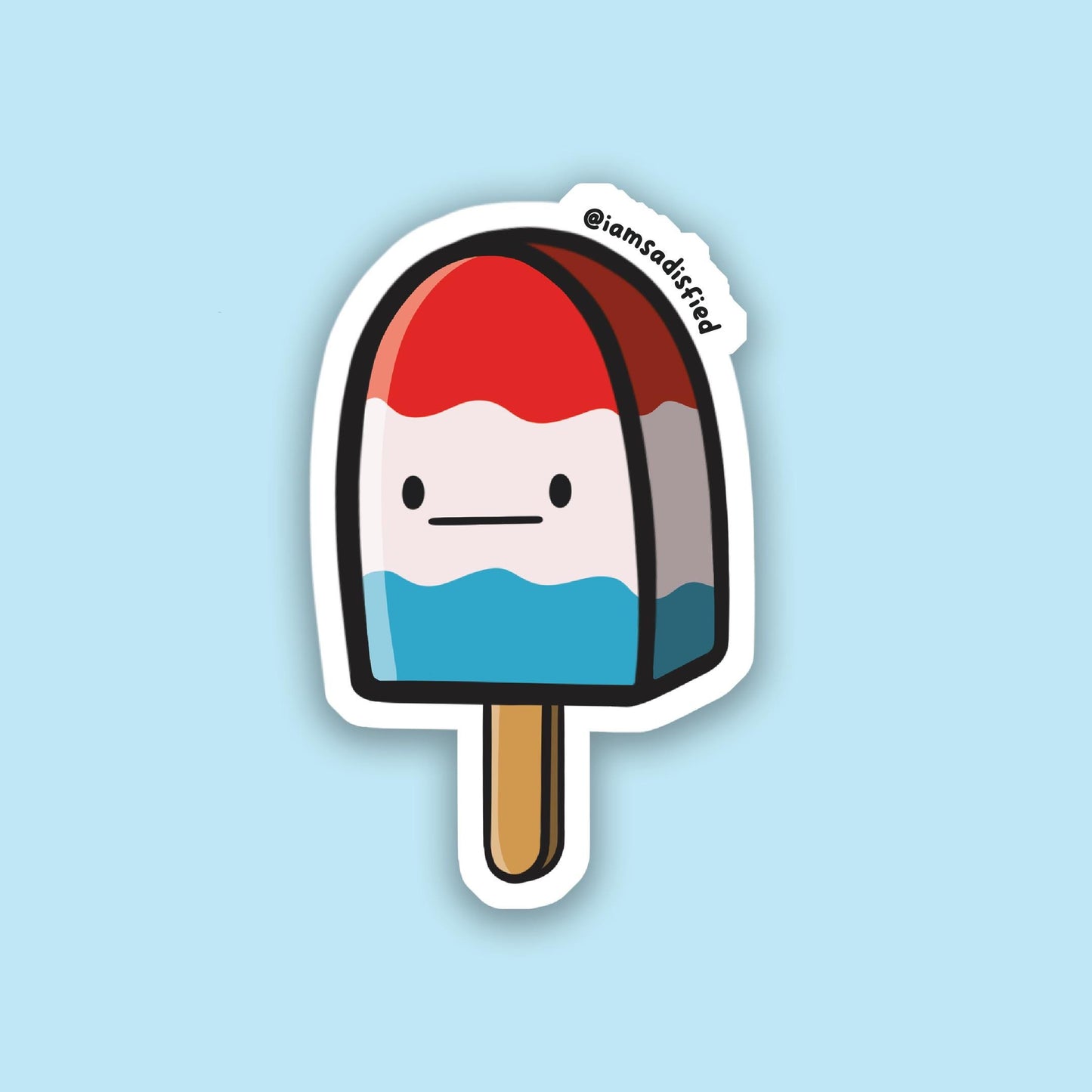 Firework Popsicle Sticker