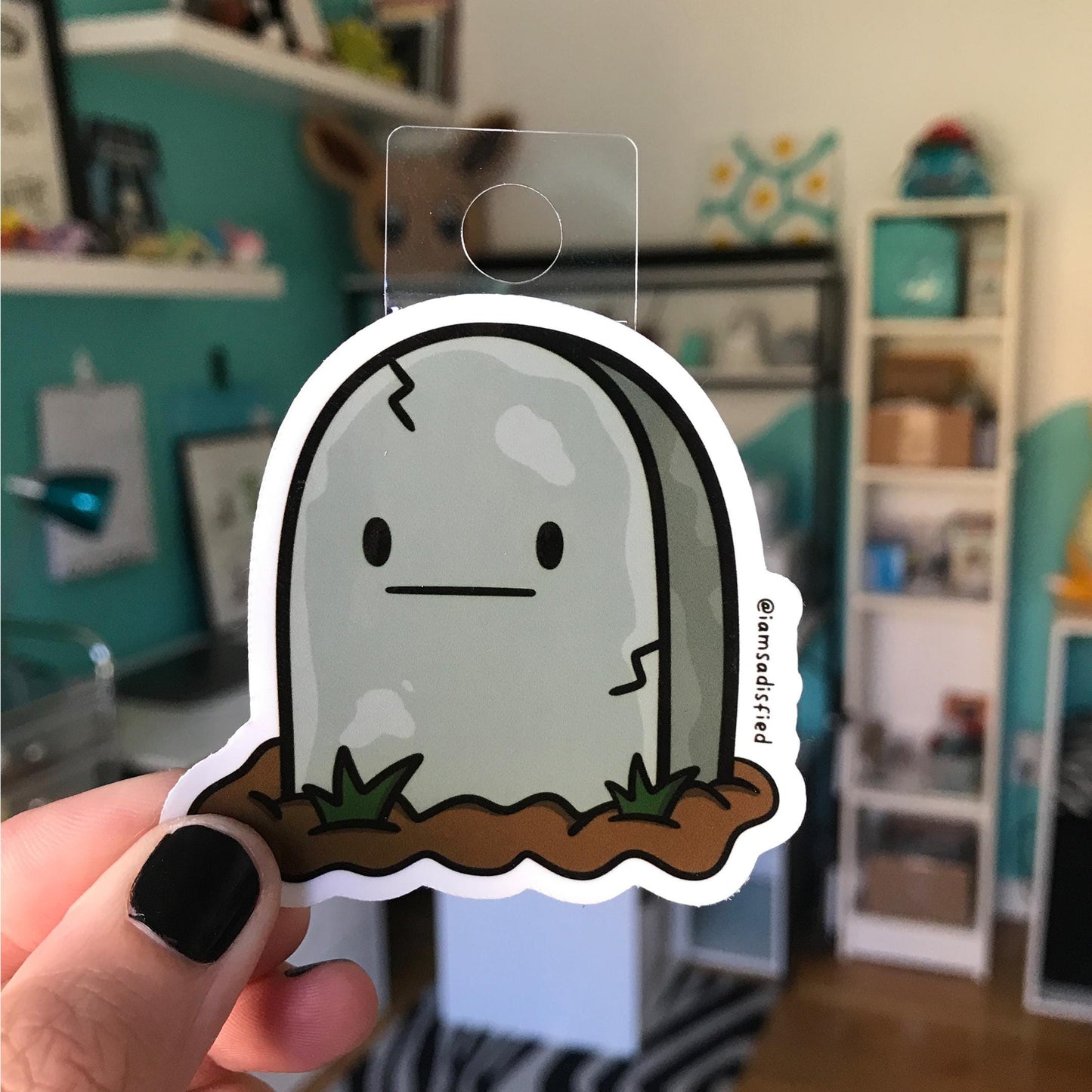 Gravestone Sticker