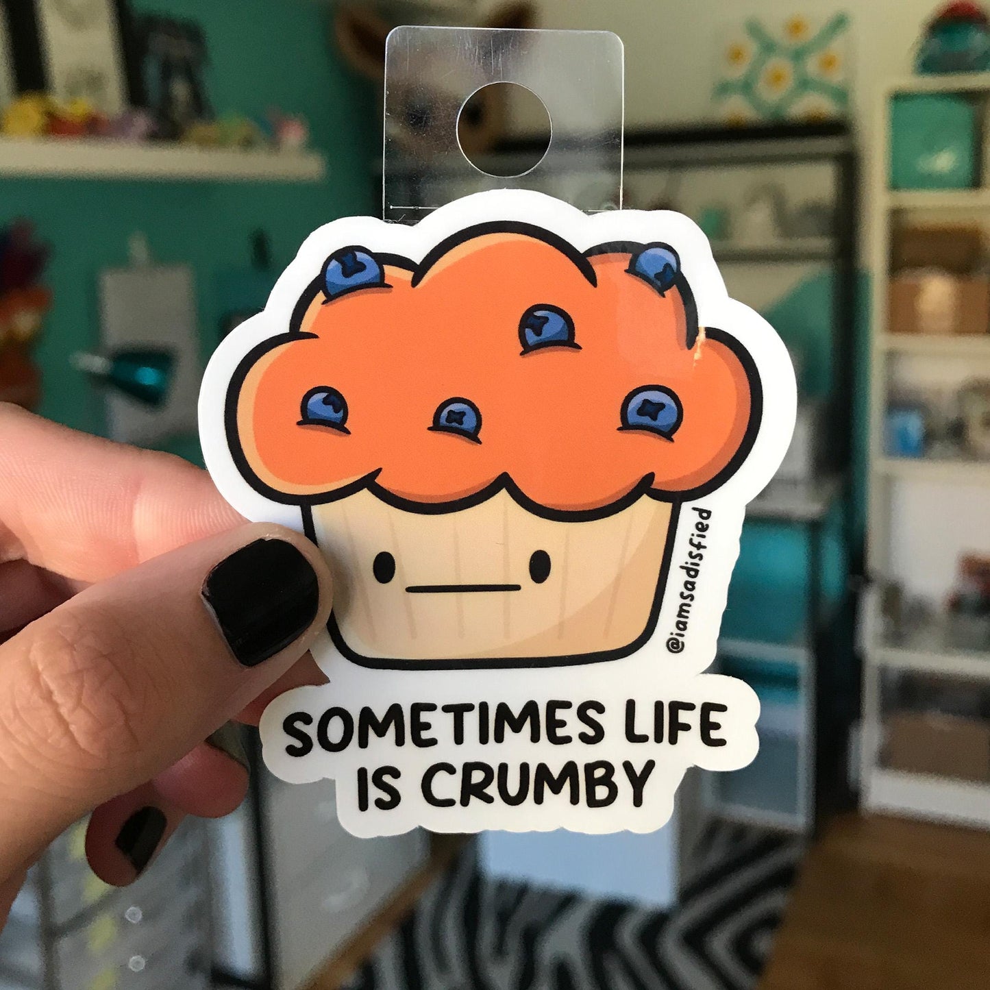 Sometimes Life Is Crumby Sticker