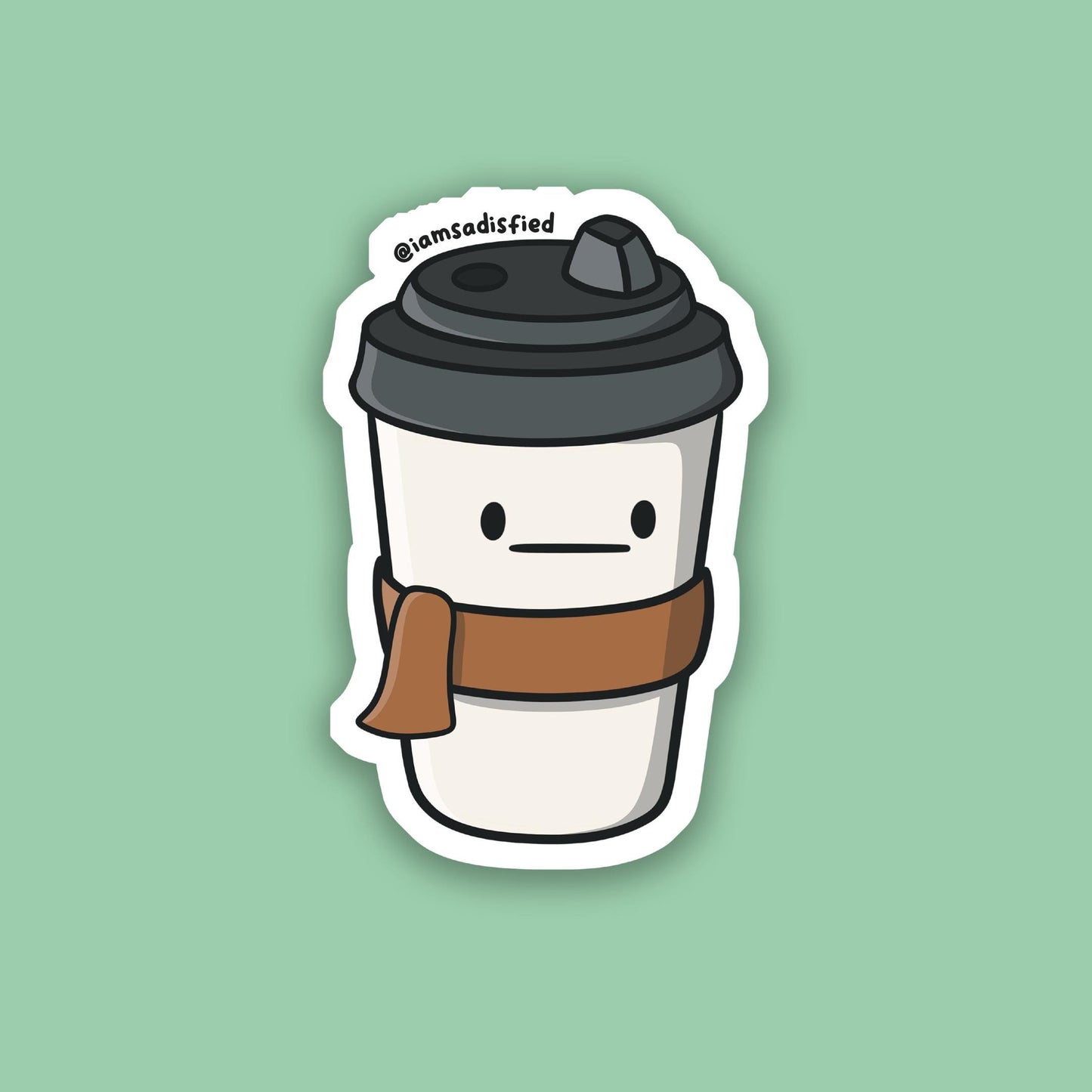 Coffee Cup Sticker