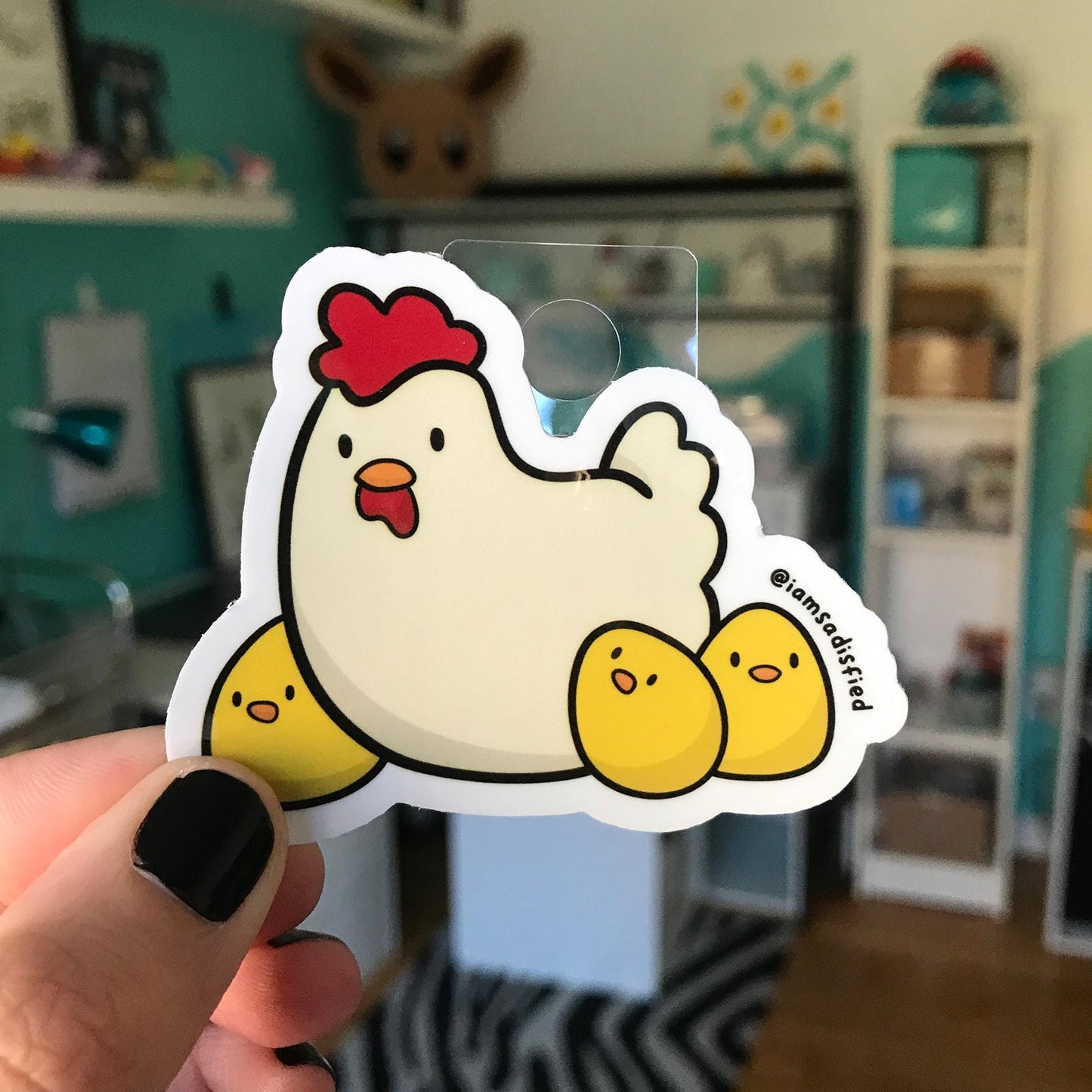 Chicken Family Sticker