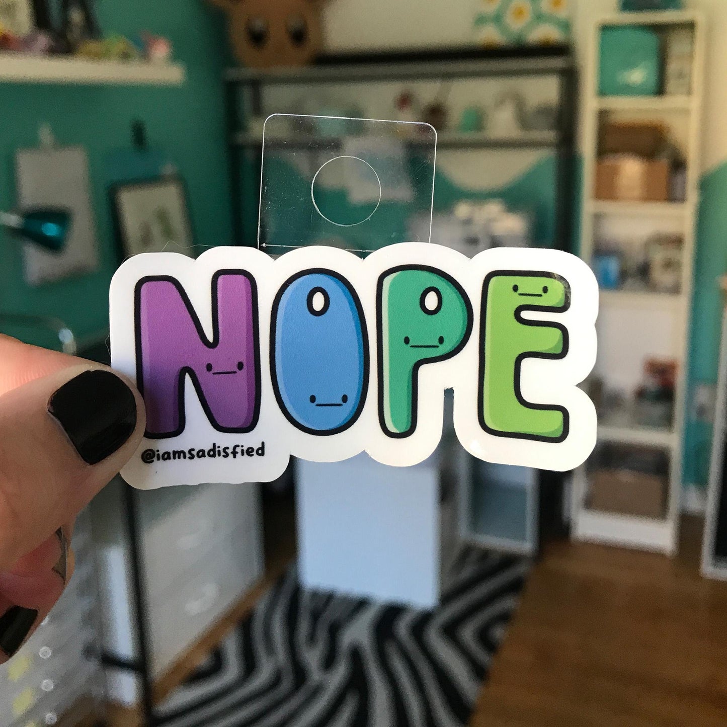 Nope Sticker