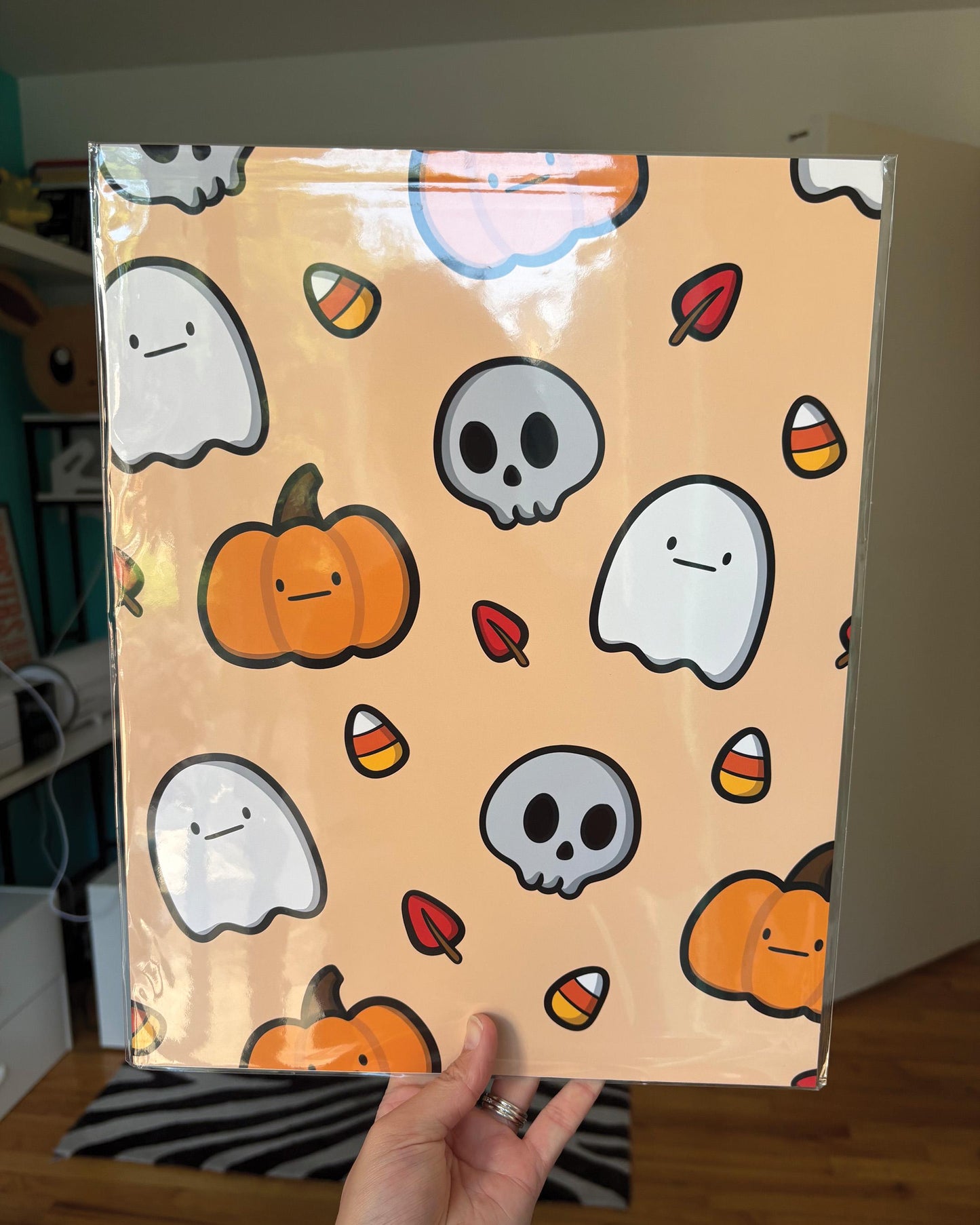 Halloween All Over 11x14 Print