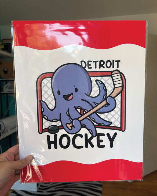 Michigan Hockey 11x14 Print