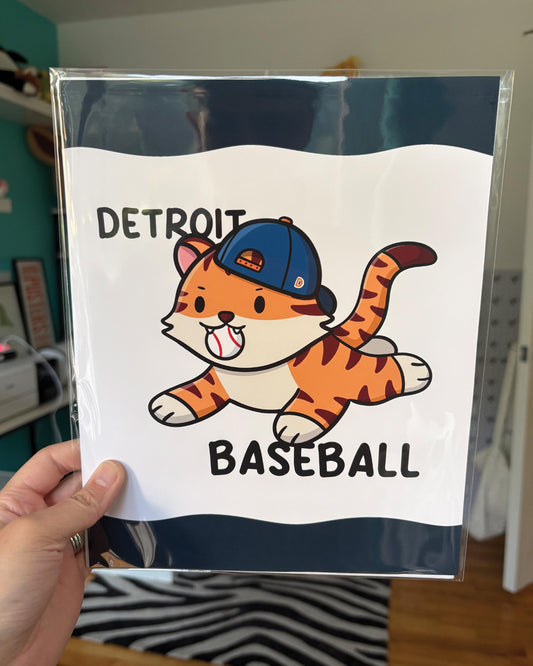 Michigan Baseball 8x10 Print