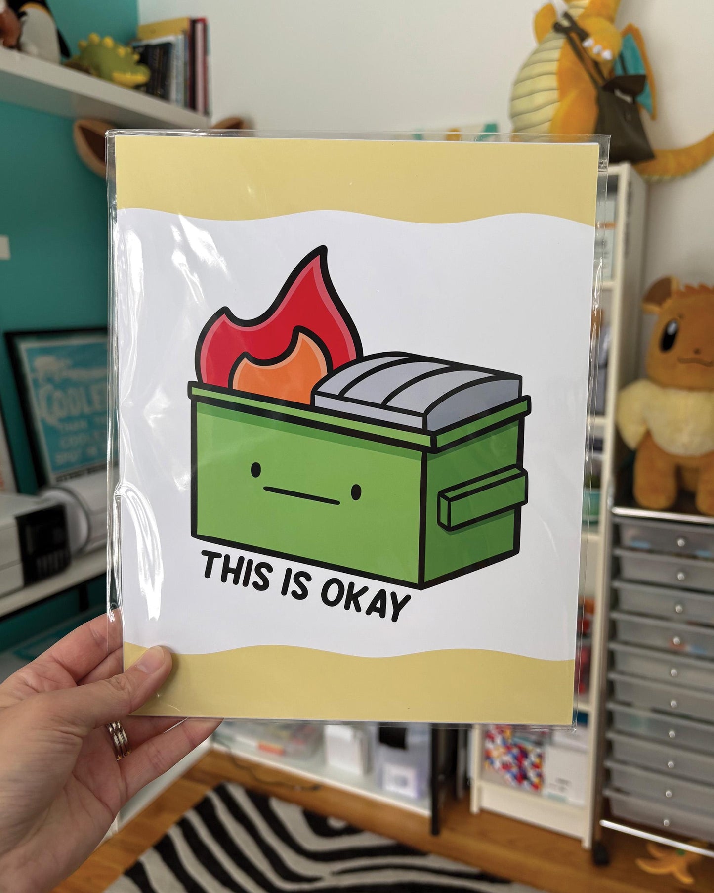 This Is Okay 8x10 Print