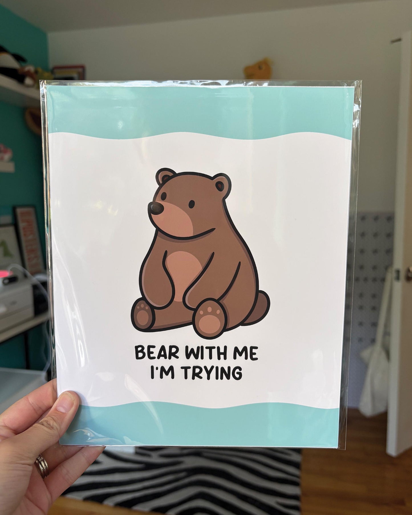 Bear With Me 8x10 Print
