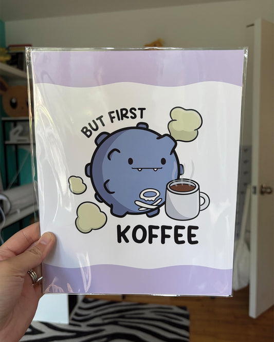 But First Koffee 8x10 Print