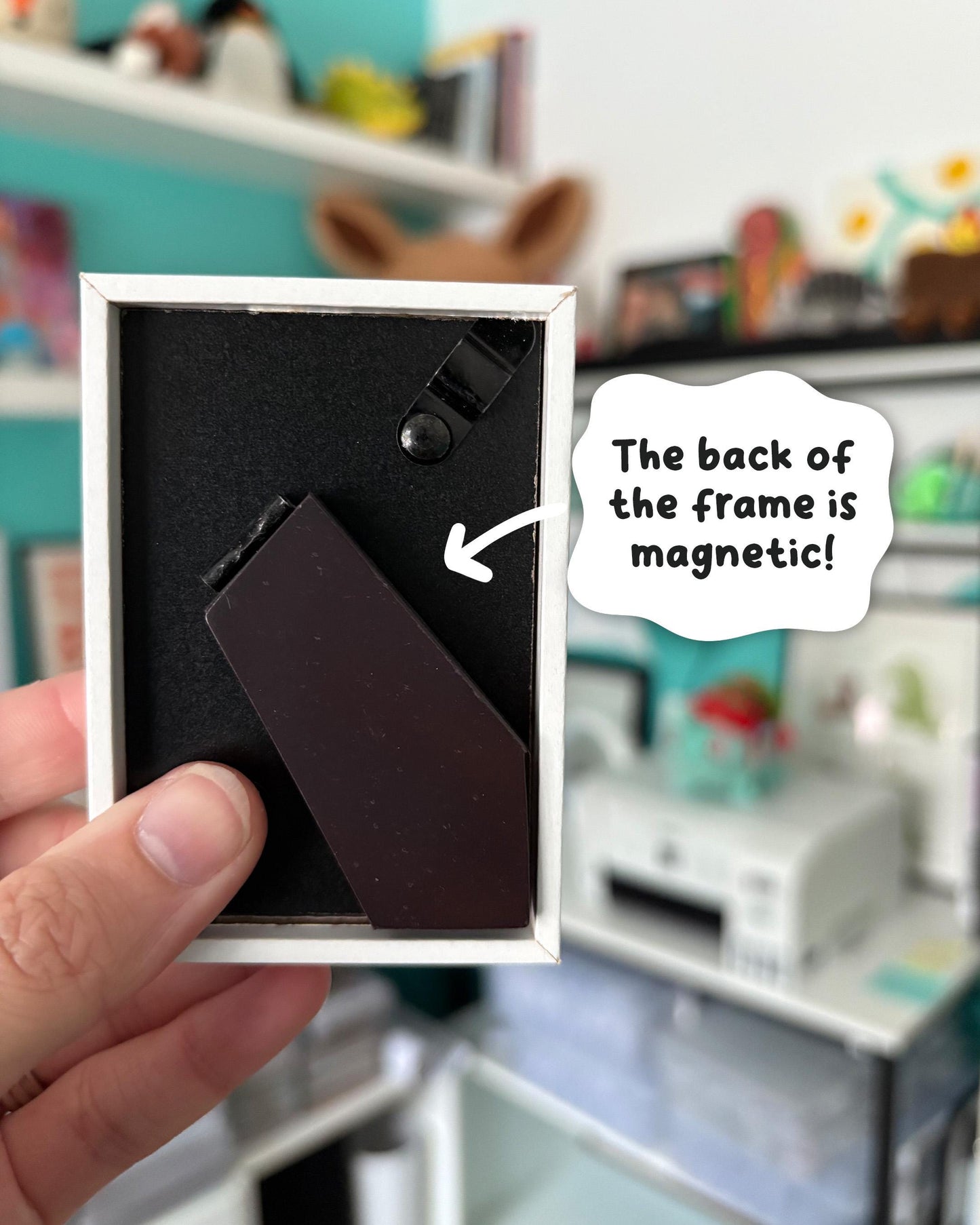 It Might Be Okay 2x3 Print with White Magnetic Frame